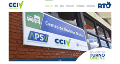 Desktop Screenshot of cciv.com.ar