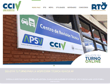 Tablet Screenshot of cciv.com.ar